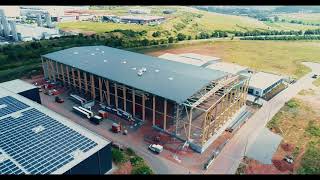 Cltech Zimmerei Gottschall. Holzbau Lagerhalle.