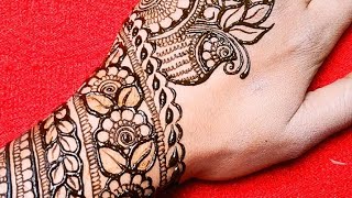 Bridal mehndi designs || back hand mehndi || Dulhan mehndi designs || mehndi ka designs || Henna screenshot 2