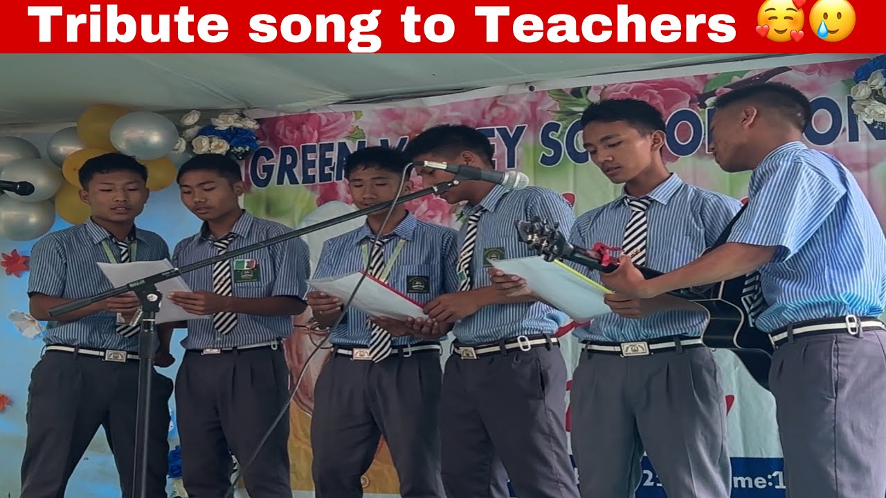 Special Tribute Songs performed by students