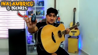 Compro el sistema inalambrico para GUITARRA mas economico de internet