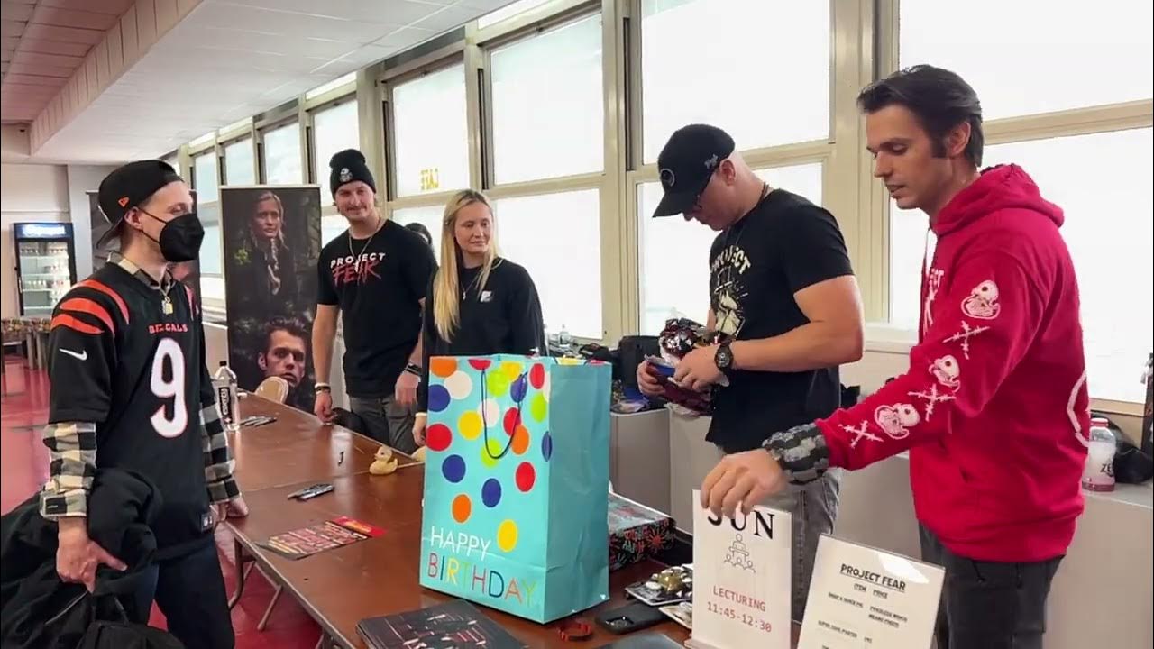 Tanner wiseman getting the biggest birthday surprise ever at the New