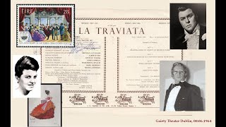 The young Pavarotti in Ireland - &quot;LA TRAVIATA&quot; (Dublin, 1964)