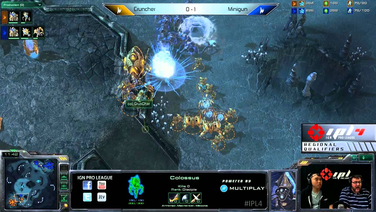 IPL 4 - UK Qualifier #1 - Round of 32-  Cruncher vs Minigun - Game - 2 of 3