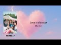 Love=Disaster - fromis_9【日本語字幕/カナルビ】