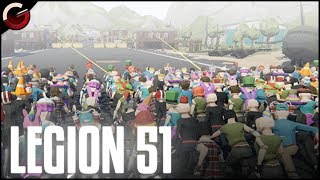 STORMING AREA 51! Reverse Tower Defense Game | Legion 51 Gameplay