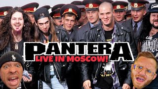 WHO IS PANTERA!? FIRST EVER seeing Pantera "Domination" Live in Moscow!