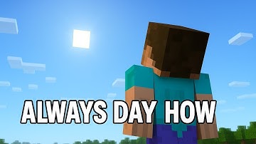 How to Set Time to Always Day in Minecraft ☀️ | Easy Command Tutorial