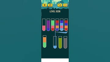 water sort puzzle - level 5236