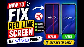 How To Fix RED Line Issue in Vivo Phone | Remove Red Line Problem from Phone Screen