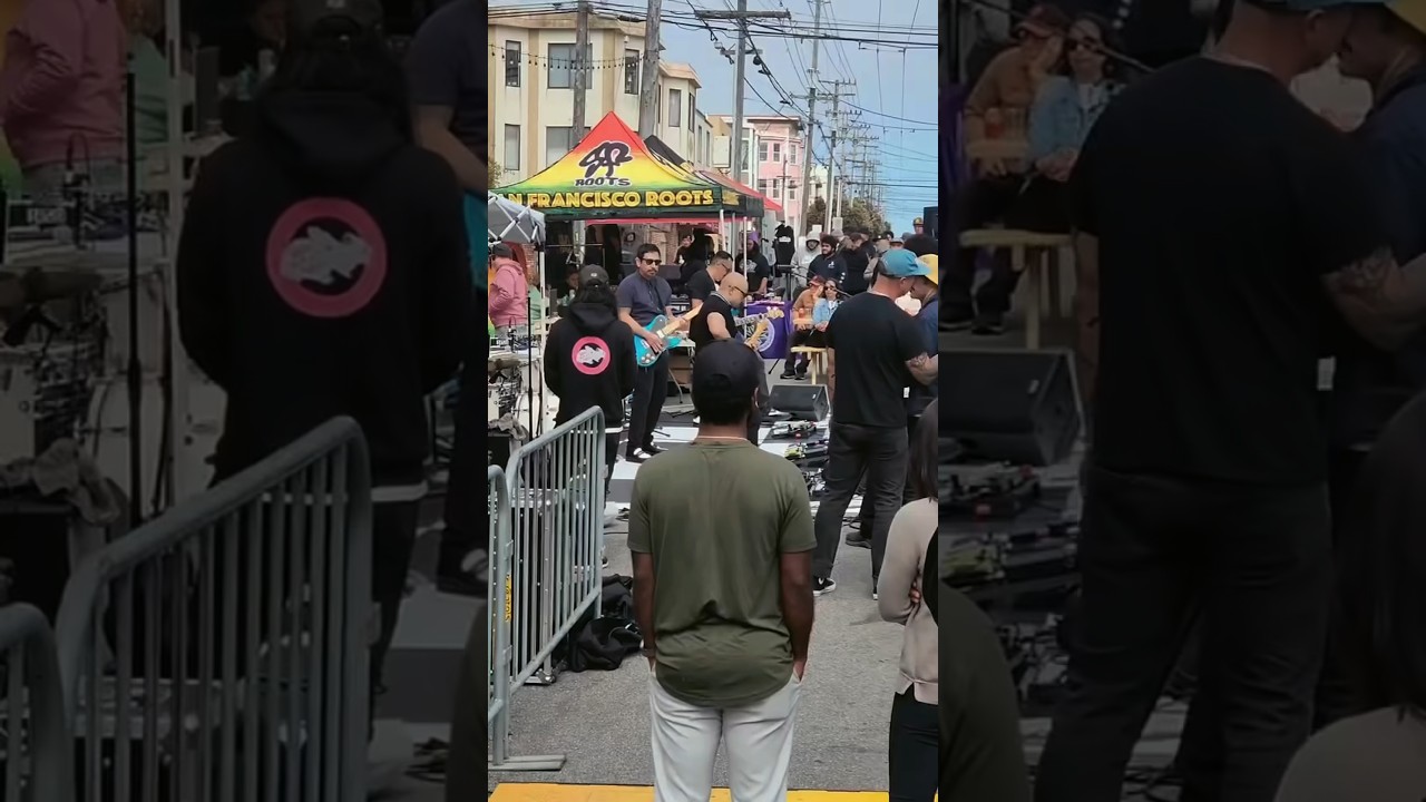 The Trims at the first ever Far Out Festival in San Francisco! 