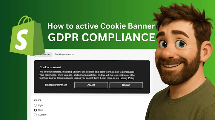 Shopify Cookie Banner Setup (2025 GDPR Guide) | Complete Tutorial