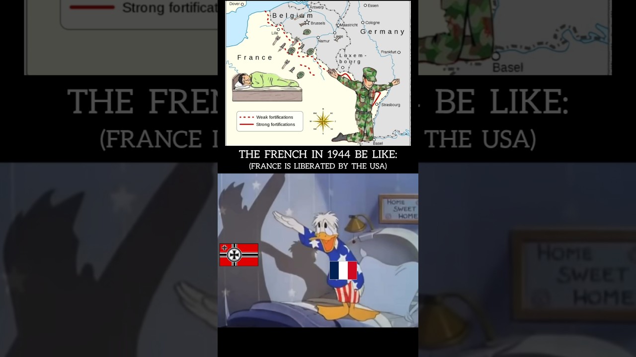 FRANCE AND USA 1944 