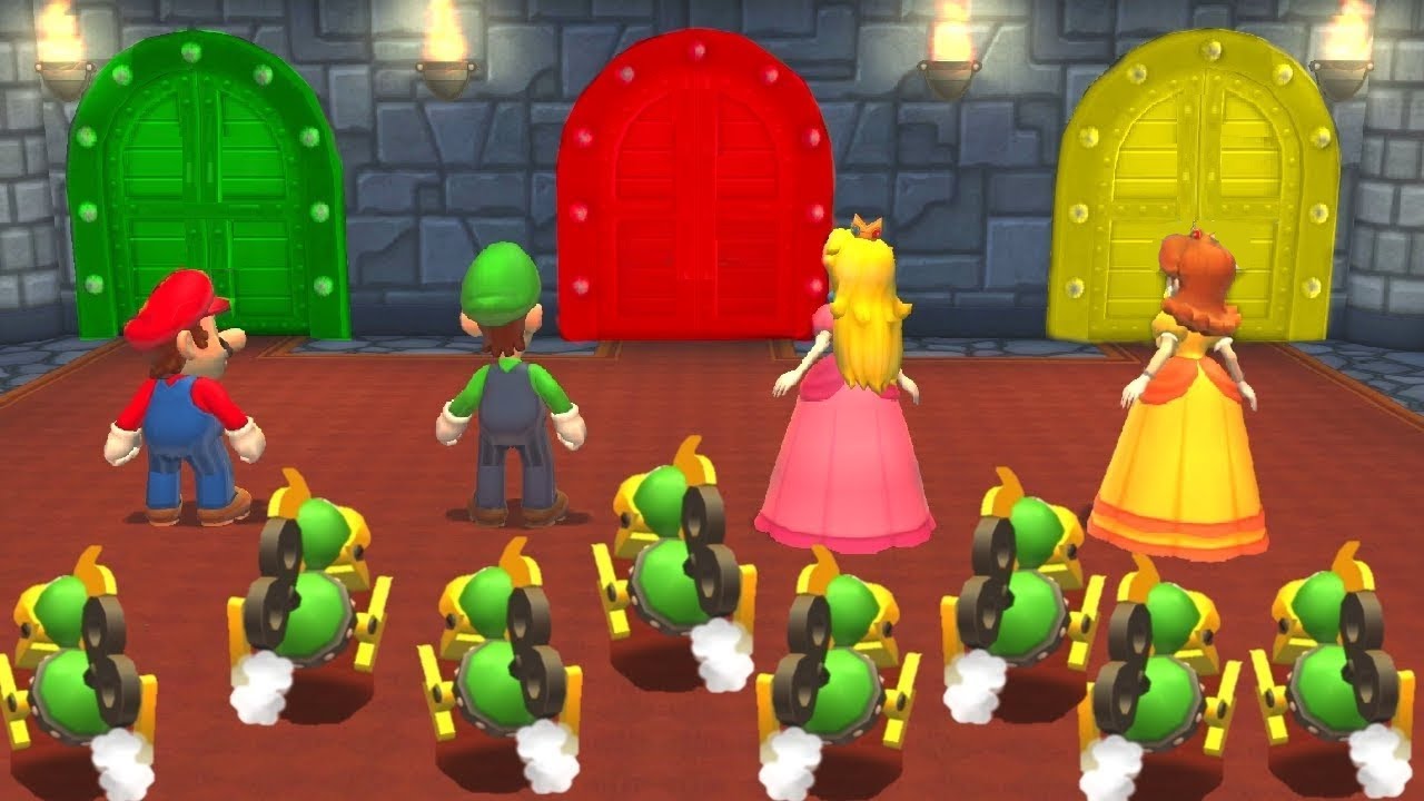 Mario Party Series - Mario vs Lucky Minigames