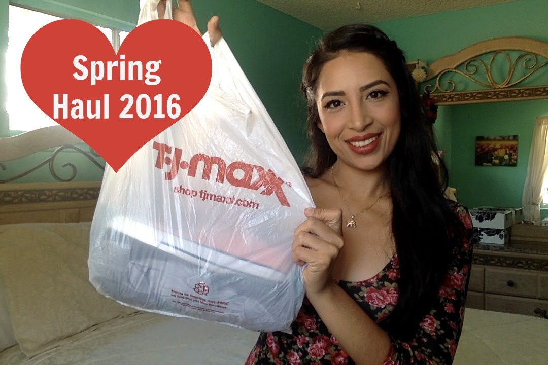 TJ Maxx Spring Haul 2016 YouTube