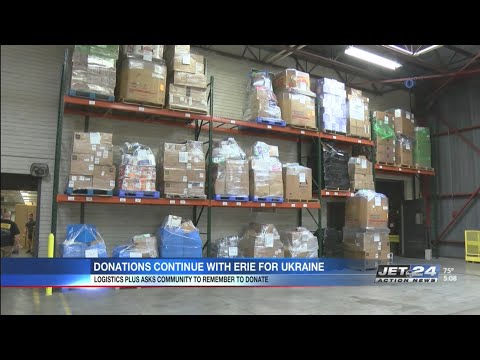 Donations continue with Erie for Ukraine