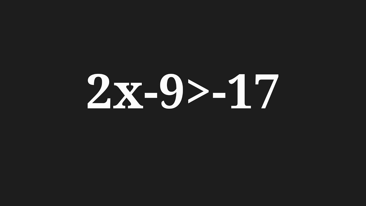 2x 2 17x 9 0