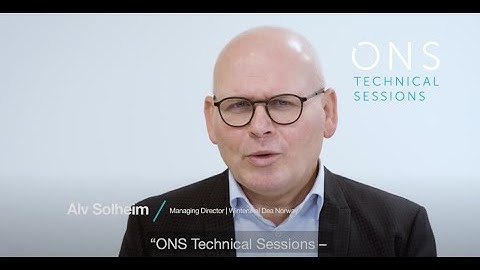 ONS Technical Sessions - The digital version