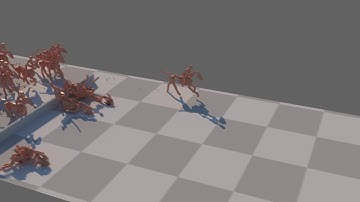 #TyFlow - crowd simulation