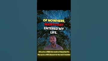 ManyChat is an amazing tool!!!!!