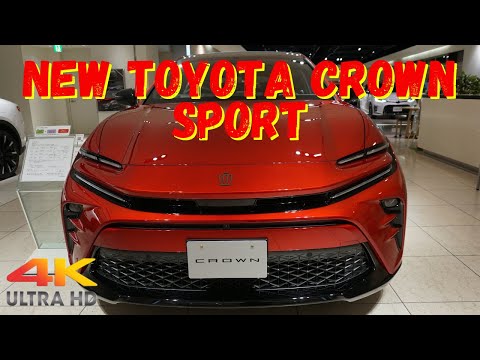 新型トヨタクラウンスポーツZ 2024年 エモーショナルレッド