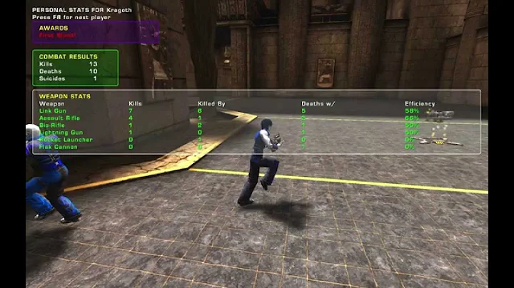 Unreal Tournament 2004 "Godlike" maxed graphics 4K / 2160p Walkthrough PART 23 - Aswan (DD)