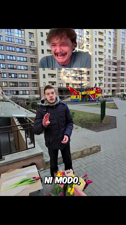 Comprando flor a la rusa Yulia en Rusia 🇷🇺