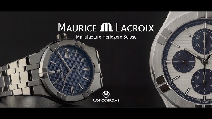 Maurice Lacroix Aikon Automatic Chronograph AI6038-SS002-330-2 - YouTube