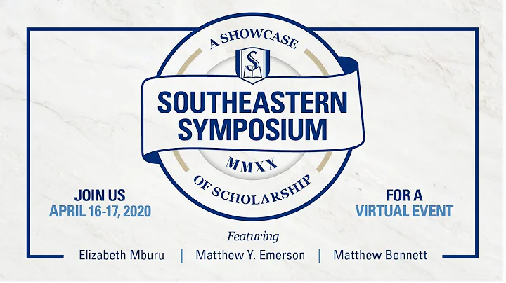 Southeastern Symposium - David Calvert