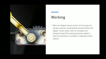 Flapper nozzle system