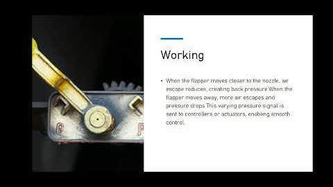 Flapper nozzle system