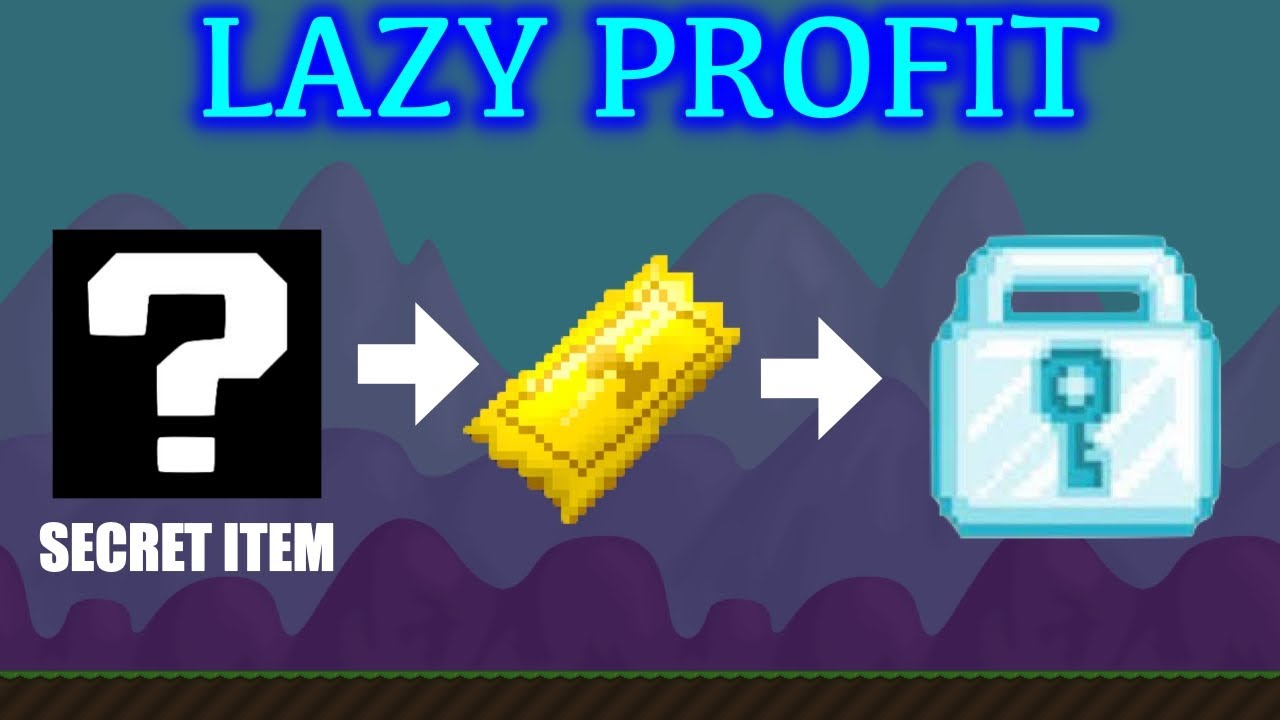 How To Profit (No Farm) With This Secret Item ! Easy Profit ! | Growtopia