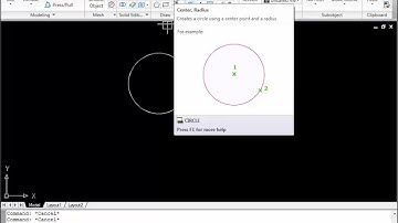 How To Draw A "Circle" In Autocad Hindi || How to use Circle Command in Autocad || Explore Autocad |