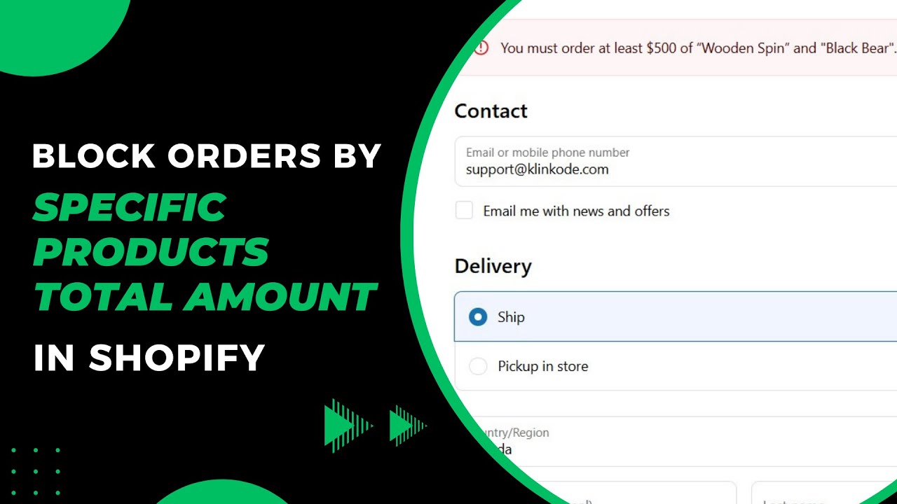 How to Control Cart Total for Specific Items  Cart Lock | KlinKode