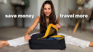How I Pack To Travel The World With Carry On Only ✈️