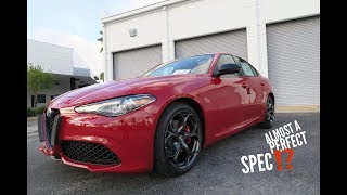 Fresh Off The Boat! The 2019 Nero Edizione Alfa Romeo Giulia Sport!