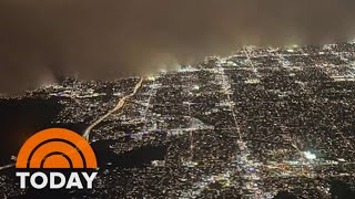 Dust storm known as a haboob rolls through Tempe, Arizona