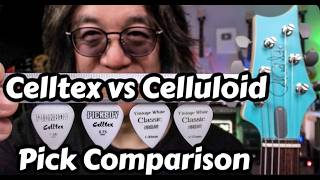 Celluloid vs Celltex Guitar Picks | Can You Hear the Difference