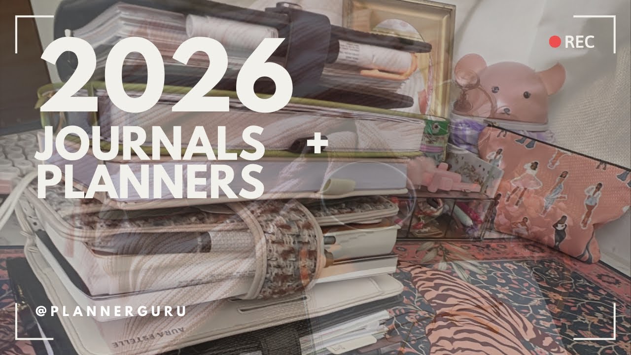 2026 Journal and Planner Stack 