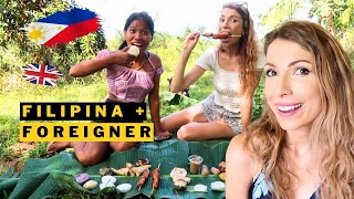 English girl want to live in the Philippines after trying the Famous Filipino Street Food Desserts