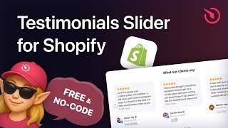How to Add Testimonials Slider to Shopify [FREE]