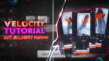 Velocity Edit Tutorial || Ae Inspired Alight Motion || In Mobile