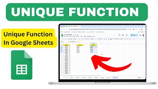 How to Use UNIQUE Function in Google Sheets with Real Life Example Google Sheets Sort Unique Functions Nest Unique Inside Sort Remove Duplicate Rows Sort Data