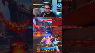 ARES GOES NUTS WITH HIS ASPECT ON! #smite #smite2