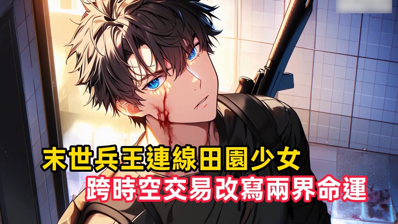 《末世兵王連線田園少女，跨時空交易改寫兩界命運》末世兵王蘇玉瀕死之際，意外連接少女夏晴的空間異能，她將剩飯垃圾當倉庫，他卻靠這些殘食救命……#漫畫解說