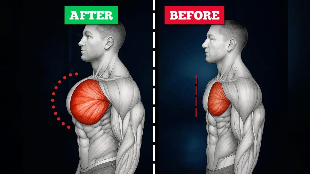 Создайте огромную грудь с помощью этих 8 эффективных упражнений с гантелями!