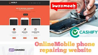How To Create a Mobile repairing website with pick up & drop service buzzmeeh,Cashify.in etc screenshot 4