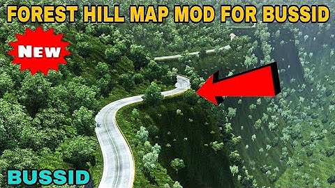 forest map mod for bussid | mod map bussid | mapas para bus simulator indonesia.