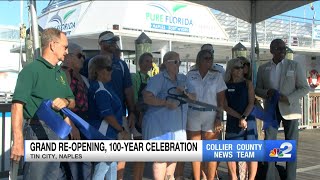 Tin City Naples celebrates 100-year anniversary after reopening from Hurricane Ian