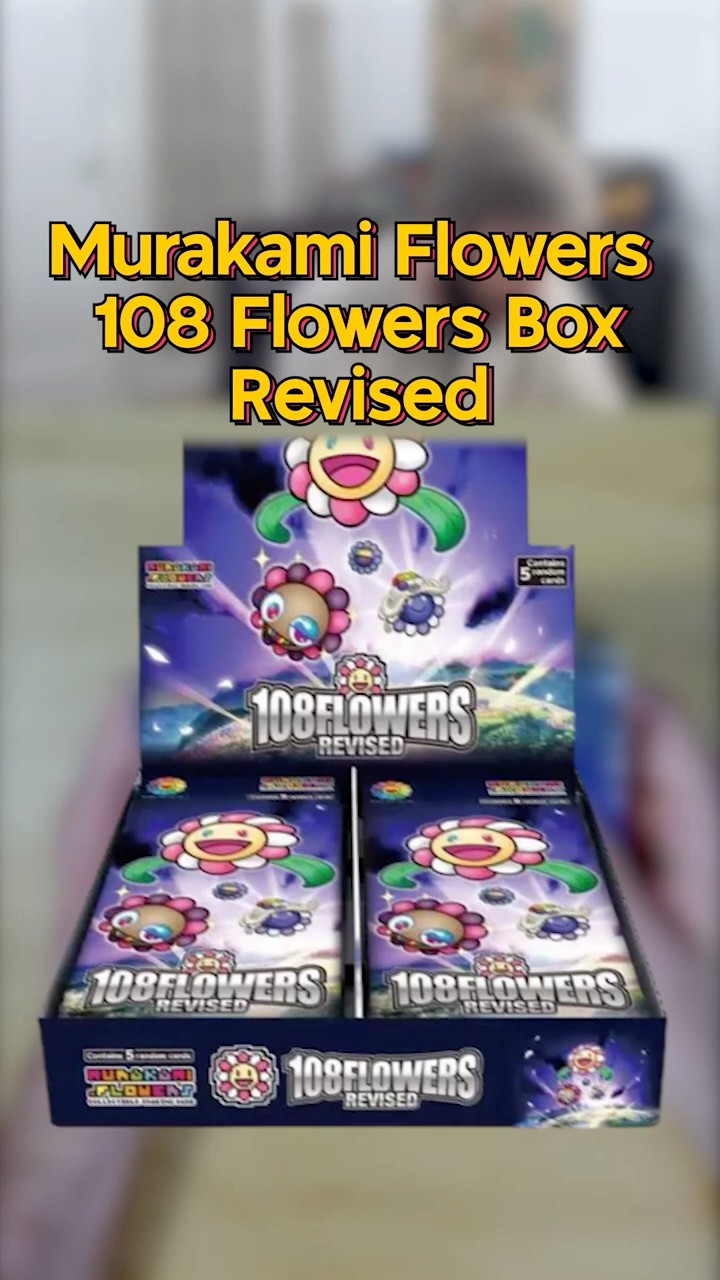 村上隆108フラワーズrevised English ver 3BOX 村上隆 108フラワーズ Revised 英語版 3BOX 村上隆108フラワーズ