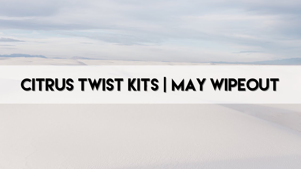 May Citrus Twist Pocket Life Kit - Wipeout